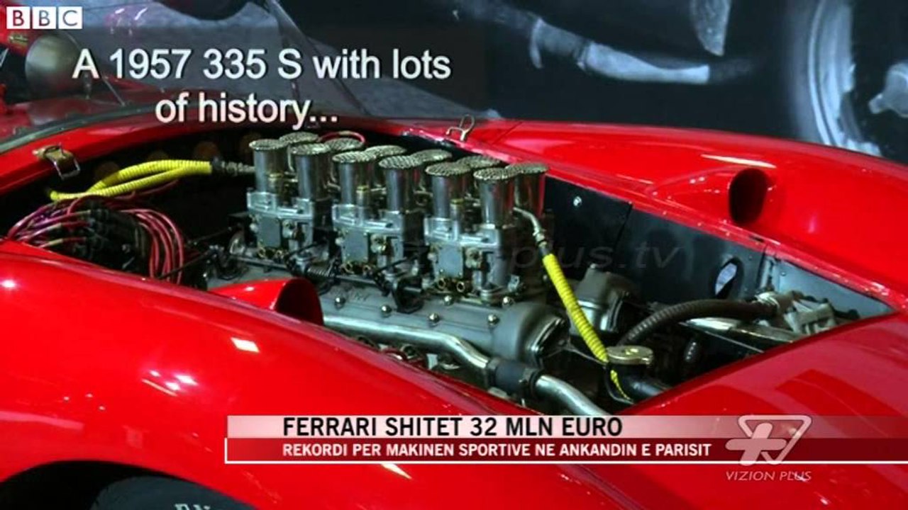 Rekord nga shitja në ankand e “Ferrarit” - News, Lajme - Vizion Plus