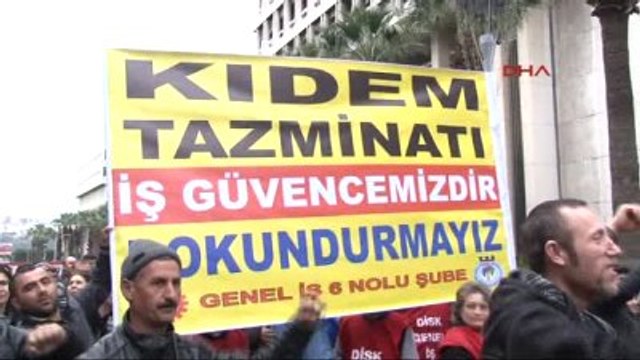İzmir Disk'ten Kıdem Tazminatı Tepkisi