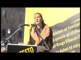 PROTESTA E PD NE ELBASAN,“MUNGON RENDI E INVESTIMET,HIQEN NJEREZ NGA PUNA” LAJM mpg