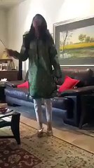 She is celebrating independence from deep inside