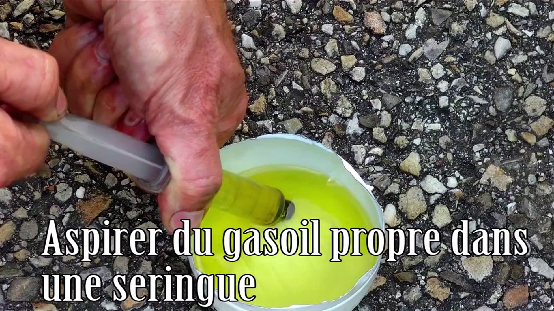 Méthode rapide pour amorcer une pompe à gasoil sans poire d'amorçage -  video Dailymotion