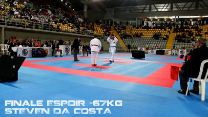 Finale Espoir -67kg - Steven DA COSTA - Euro Jeunes 2016