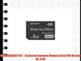 Sony MSHX8A-PSP - Tarjeta de memoria Memory Stick PRO-HG Duo HX 8 GB