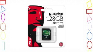 Kingston 128GB SDXC - Tarjeta de memoria SecureDigital de 128 GB (SDXC conmutador protección