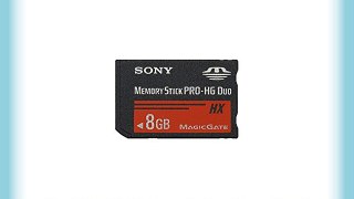 Sony MSHX8B - Tarjeta de memoria Sony Memory Stick de 8 GB (50 MB/s)
