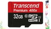 Transcend TS32GUSDU1P UHS-I Premium micro SDHC 32 GB clase 10 tarjeta de memoria (400 x)