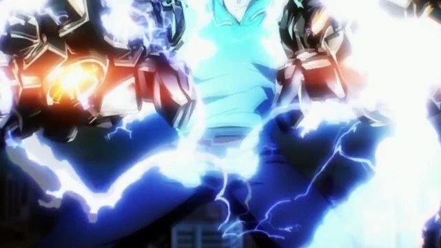 One Punch Man 7 Genos and Metal Knight