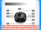 Relaxer Altavoz Bluetooth 4.0 de VicTsing impermeable con sonido estéreo y manos libres para