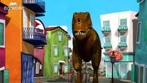 3D Dinosaurs Cartoons Finger Family Rhymes Collection for Children | Animals Cartoons Collection