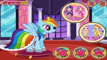 MLP Twilight Sparkle Rainbow Dash Apple Jack and Pinkie Pie - My Little Pony Prom - Makeover Game