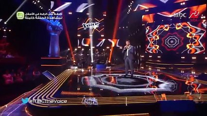 #MBCTheVoice -  الموسم الثاني - خالد حجار  على اليمه   فوق النخل   قدك المياس