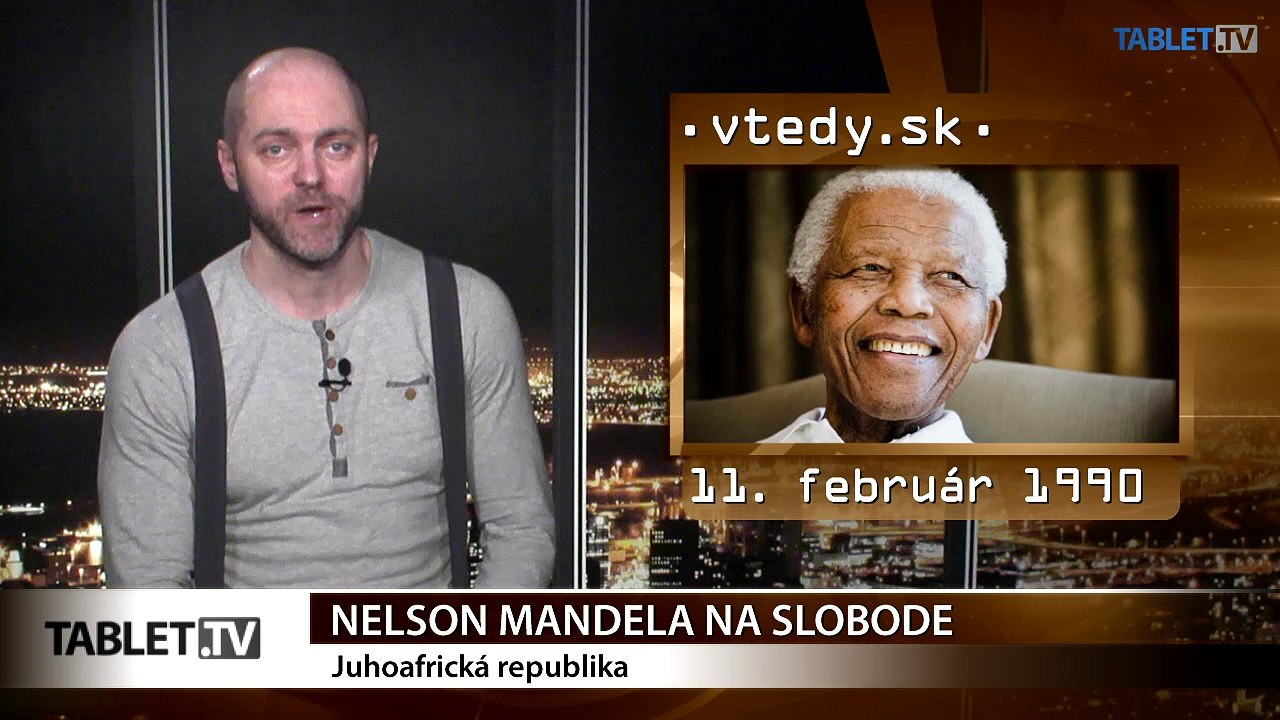 Stalo sa VTEDY: Mandela na slobode a prvá americká nemocnica