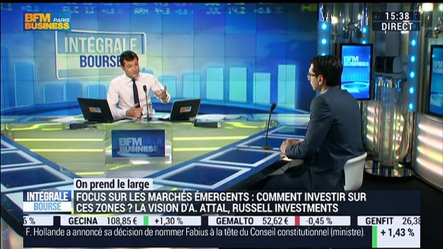 On prend le large: Depuis le début du mois de février, on a une reprise des marchés émergents par rapport aux marchés développés , Alexandre Attal – 10/02