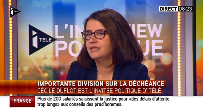 L'ancienne ministre Cécile Duflot opposée à la déchéance de nationalité - Zapping Actu du 10-02-2016