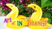 How to Make Orange Bird _ Orange Duck _ Orange Swan _ Fruit Art Carving Garnish _ Food Decoration