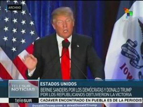 EE.UU.: Sanders y Trump ganan las primarias en New Hampshire