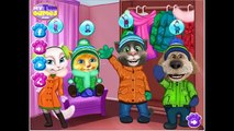Tom And Angela Snow Ball Party - Talking Tom and Friends Games