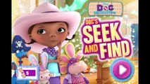 Disney Jr Doc McStuffins Docs Seek And Find Cartoon Animation Game Play Walkthrough