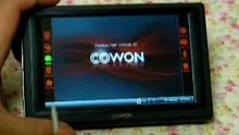 Cowon Q5 Startup and Shutdown