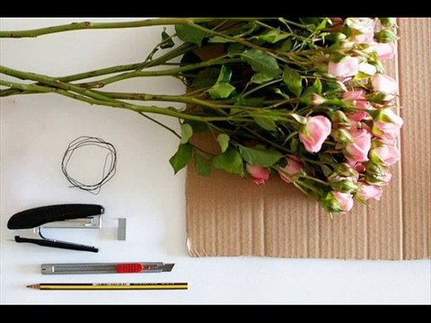 Мастер класс - Сердце из роз - Master Class - Heart of roses