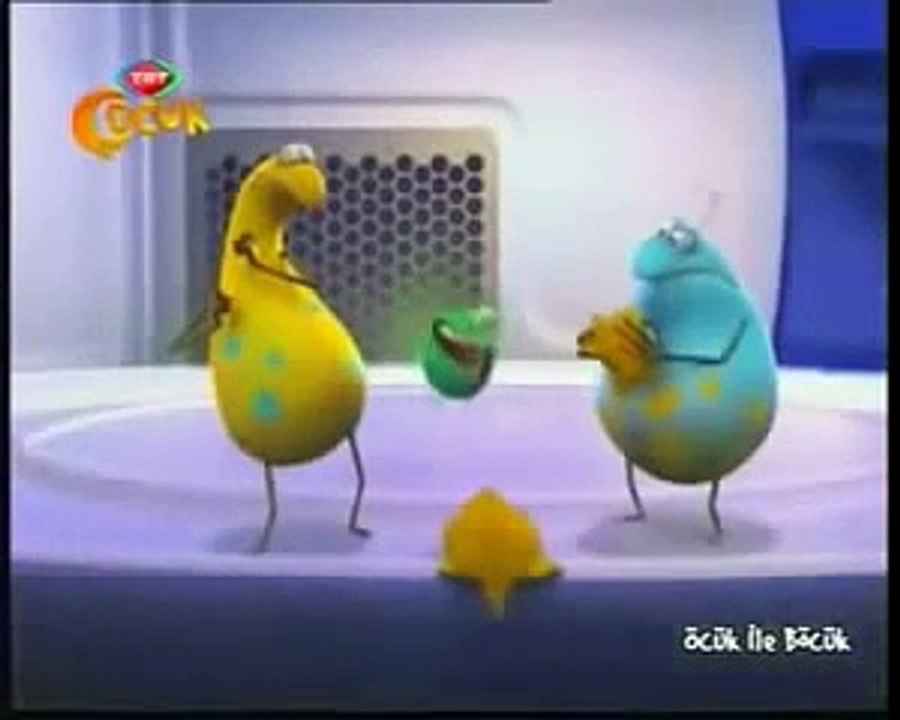 Öcük ile Böcük Çizgi Film TRT Çocuk Geleceğin kırıntısı