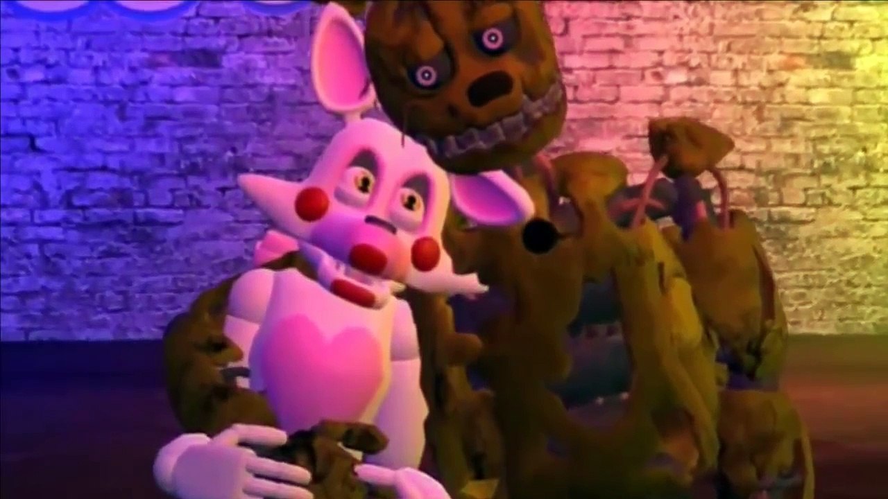 (SFM FNAF) MANGLE X SPRINGTRAP (ESPAÑOL) (BY DALE PLAY CON ALESSA)