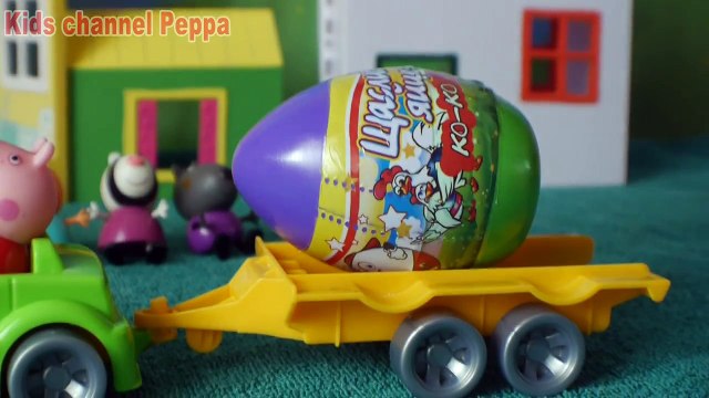Свинка Пеппа и Киндер Сюрприз Свинка Пеппа