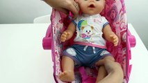 Nenuco Baby Doll Lunch Time Play Doh Food Girl Baby Doll Change Diaper Newborn Care Toy Vi