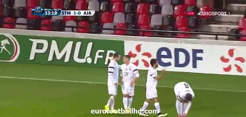 Saint-Malo 1-2 GFC Ajaccio All Goals HD 09-02-2016 Coupe de France