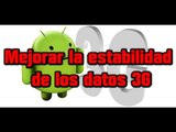 Mejorar la estabilidad de los datos 3G