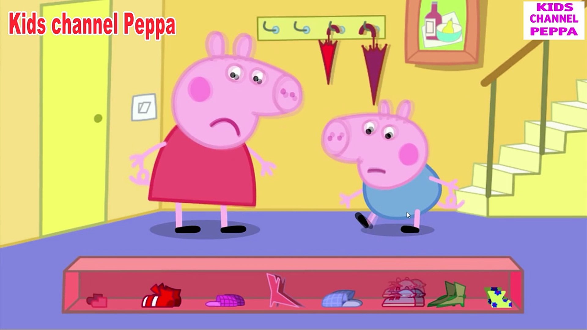⁣Свинка Пеппа - Лужи - Peppa Pig