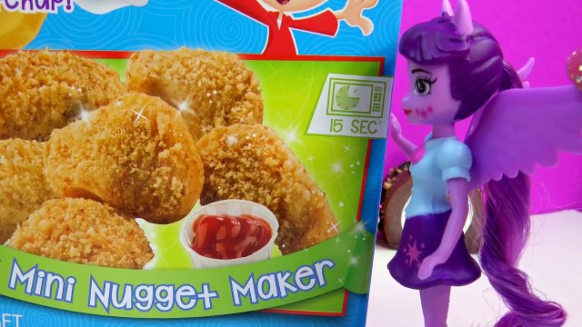 DIY Real Food Yummy Nummies Chix Mini Nuggets Maker Shopkins Season 3 My Little Pony Twili