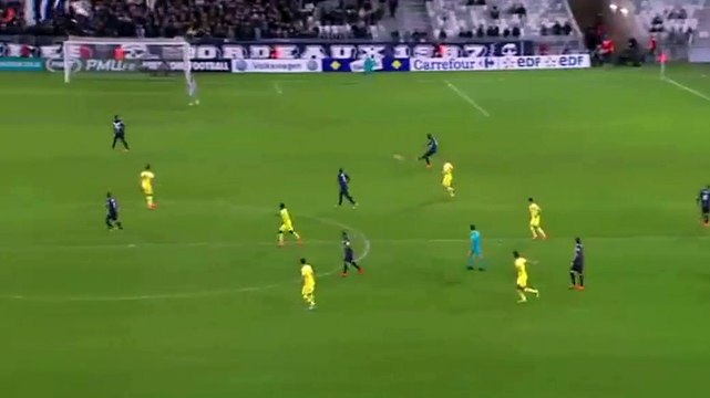 Yacine Bammou Goal - 0-1 Bordeaux vs Nantes 10.02.2016 HD