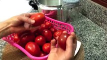 تحضير الطماطم المصبرة والاحتفاض بها 6 أشهر بدون مواد حافضة و خارج الثلاجة Conserves De Tom