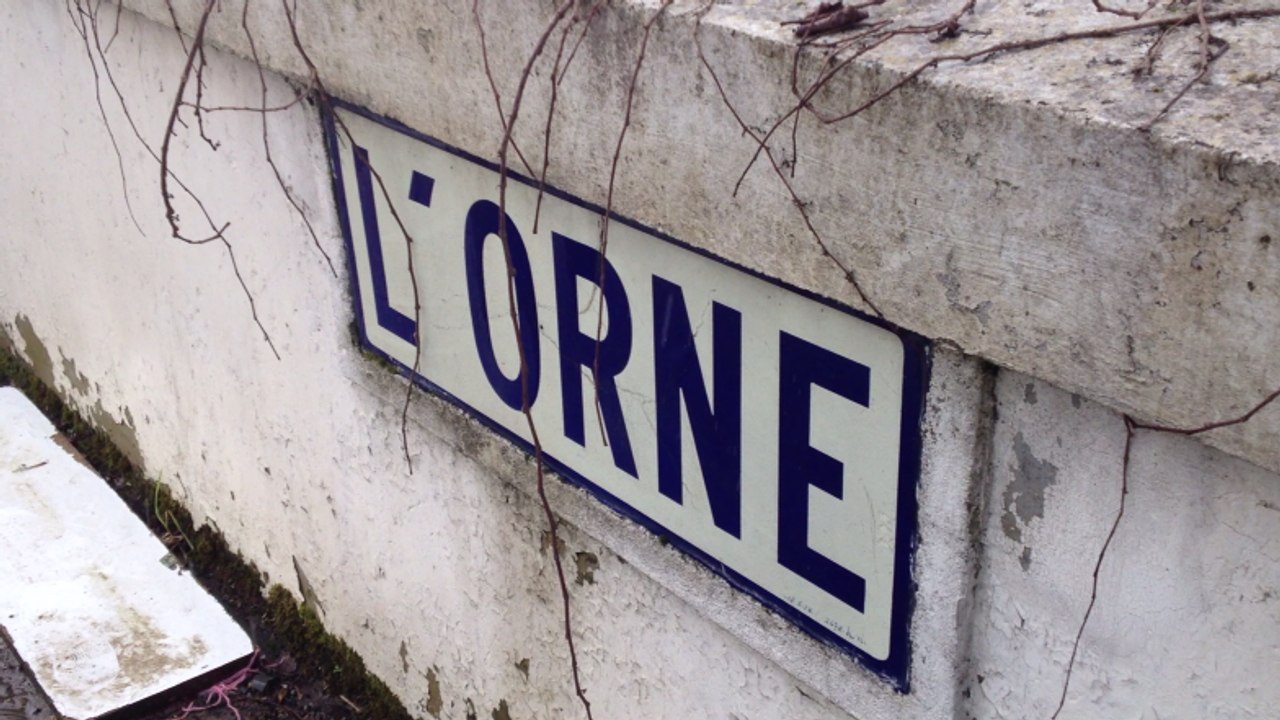L'Orne déborde au Hom