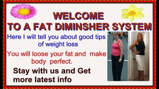 How to Lose weight fast without hard workouts - Fat Diminisher Best Review