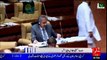 Sindh Home Minister Anwar Sial in trouble answering PTI MPA Dr Seema Zia's question in English