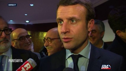 Emmanuel Macron souhaite plus de relations économiques entre la France et Israël