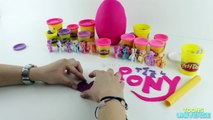 My Little Pony Make Play Doh Logo for Big Surprise Egg Creativity Surprises for Children