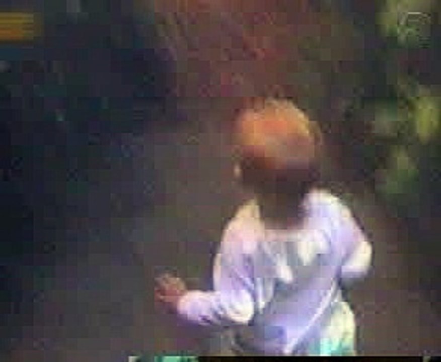 cat attack on boy