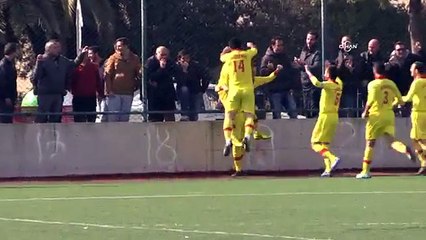 Amatör ligde 7. saniyede gol