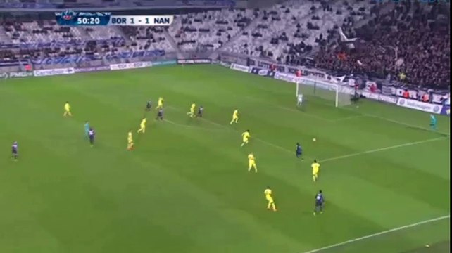 Andre Biyogo Poko Goal - Bordeaux 2-1 Nantes 10.02.2016 HD