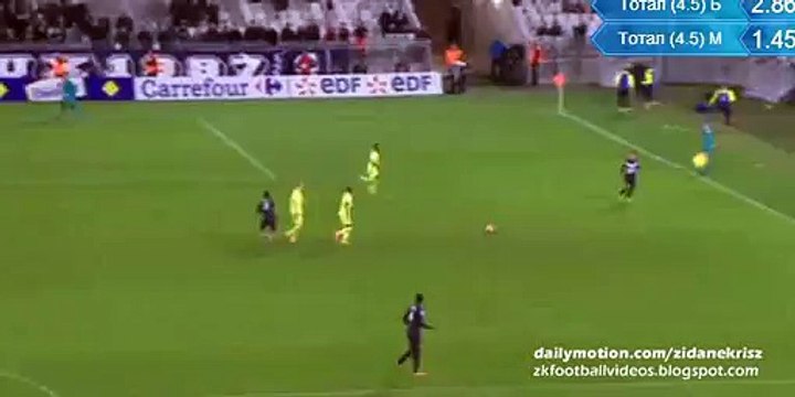 2-1 Andre Biyogo Poko - Bordeaux v. Nantes 10.02.2016 HD