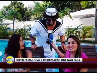 FLANELA E SEREIA JUNTOS NA PISCINA...