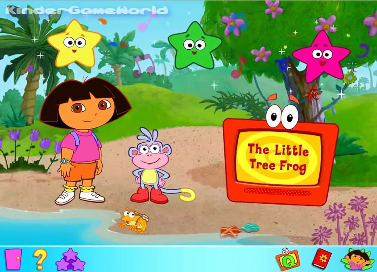 Dora The Explorer The Little Tree Frog Video Dailymotion