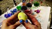 Coloring Easter Eggs - Shaving Cream Egg Dyeing Disney Frozen 2015 Kit Princess Anna Elsa Olaf