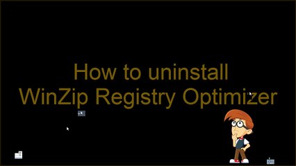 Get rid of WinZip Registry Optimizer