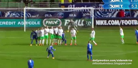 1-1 Benjamin Nivet - Troyes v. Saint Etienne 10.02.2016 HD