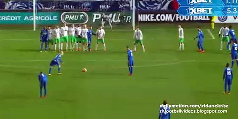 1-1 Benjamin Nivet - Troyes v. Saint Etienne 10.02.2016 HD