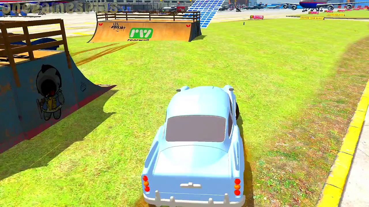 Childrens Songs Disney PIXAR cars Sheriff & Dinoco McQueen Bumblebee & Optimus Prime Tran